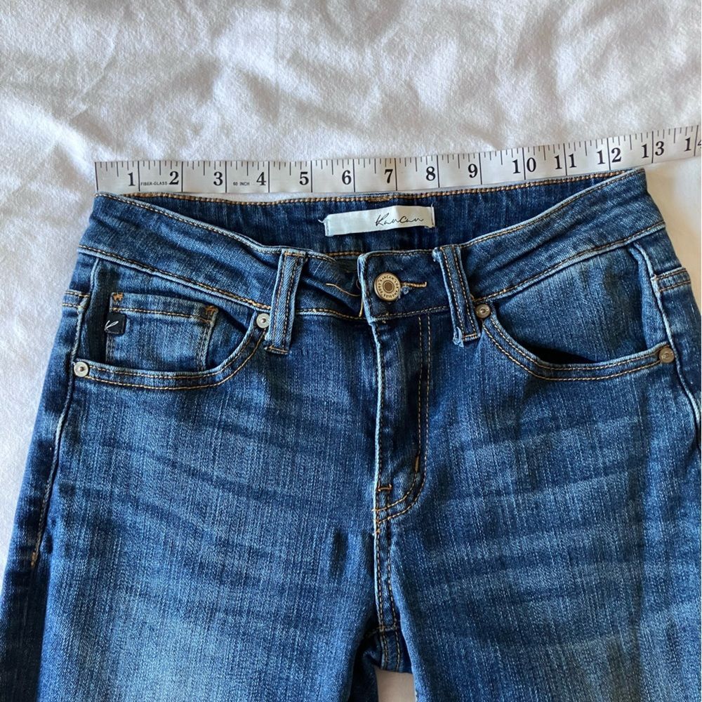 KANCAN Estilo Mid-Rise Skinny Ankle Jeans Size 26 - Picture 7 of 11